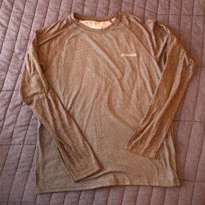 Columbia Long Sleeve Baseball Tee